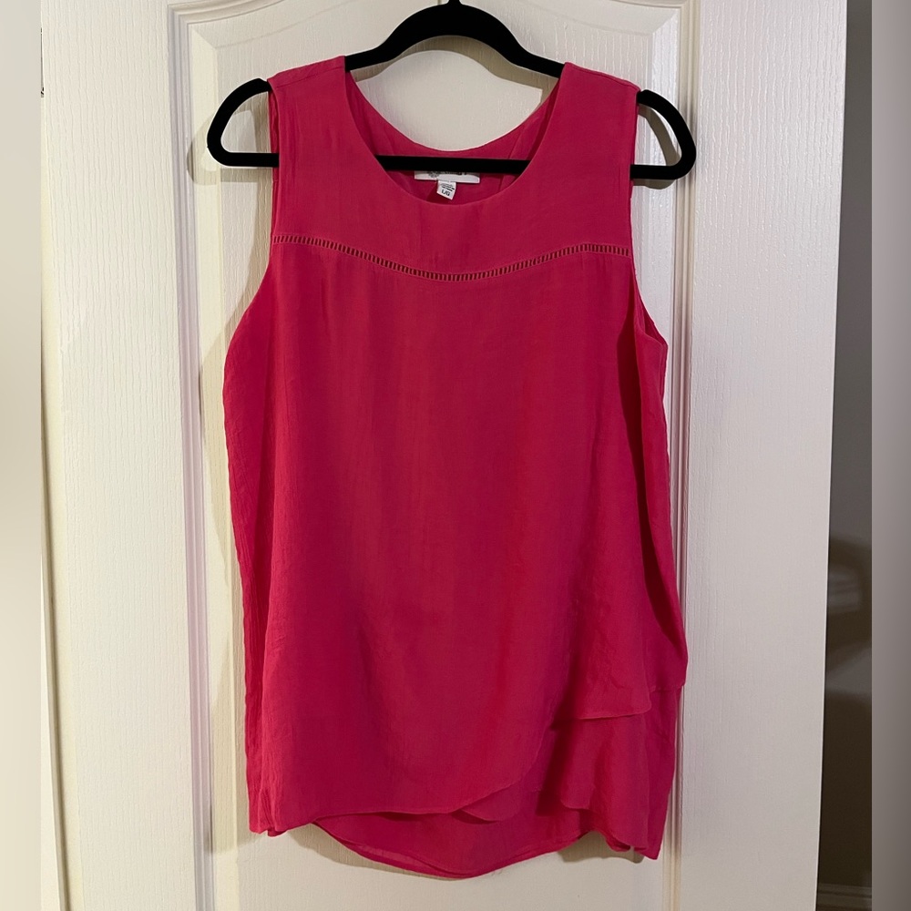 👚Christina B Fushia Sleeveless Summer Top